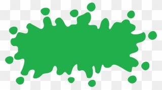 Splat Green - Clipart Best - Green Splat Png Transparent Png