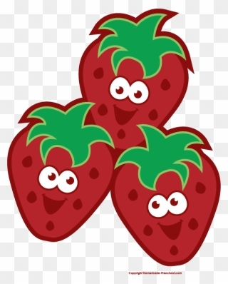 Transparent Background Strawberry Clipart - Png Download