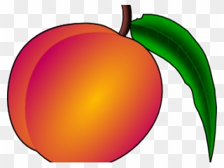 Peach Clip Art - Png Download