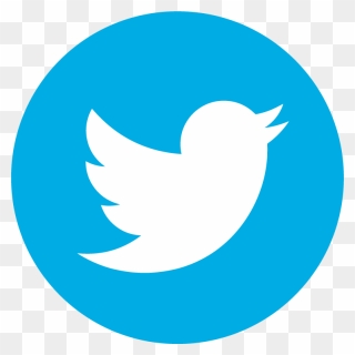 Circle Twitter Logo Png Clipart