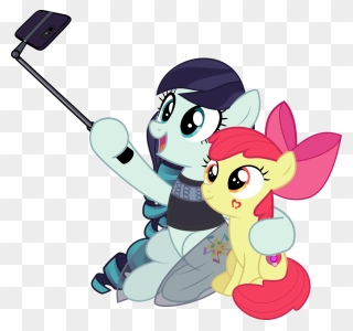 Selfie Clipart Group Vector - My Little Pony The Movie Applebloom - Png Download