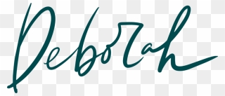Deborah Logo Green Clipart