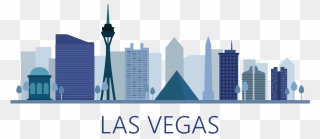 Las Vegas Skyline Png Free Images - Las Vegas Skyline Graphic Clipart