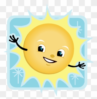 Summer Camp Happy Sun Clipart Banner Library Download - Png Download