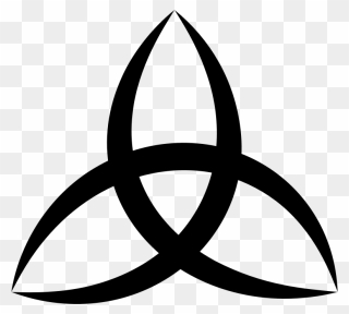 Abstract Triangular Design - Trinity Symbol Clipart