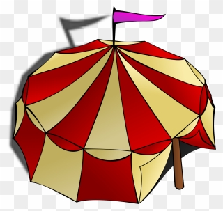 Circus Tent Clip Art - Png Download