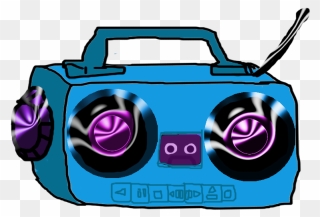 My Boombox By Sexybenplz On Clipart Library - Clip Art - Png Download