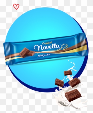 Candyland Novella Milk Chocolate Clipart