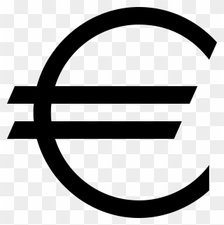 Clipart Greek Money Svg Royalty Free Download European - Currency Euro Symbol - Png Download