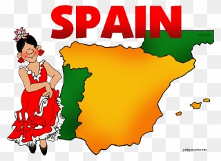 Spanish Cooking Class For Children - Spain Clipart - Png Download