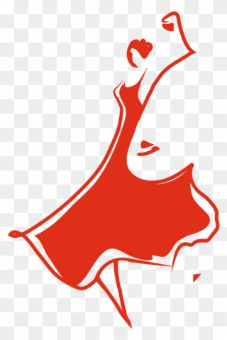Dancer Logo Drawing - Dance Logo Red Clipart