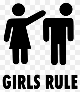 Girls Rule Sign Svg Clip Arts - Girls Are Better Than Boy - Png Download