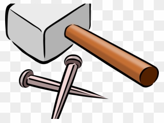 Hammer And Nails Animated Clipart