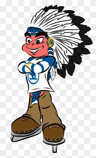 Mascot For Ice From - Ice Hockey Clipart
