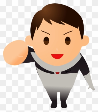 Business Man Motivation Clipart - ビジネス マン やる気 イラスト - Png Download