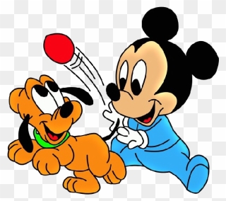 Disney Pluto The Dog Cartoon Clip Art Images On A Transparent - Mickey Mouse Border Png