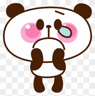 Giant Panda Tear Animal Clipart - Animais Triste Desenho Png Transparent Png