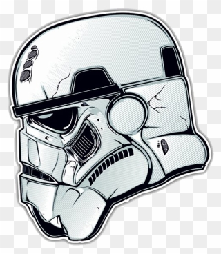 Star Wars Stormtrooper Helmet Png Image Background - Stormtrooper Helmet Png Clipart
