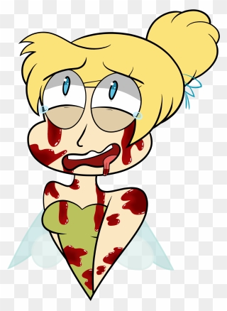 Bloody Tinkerbell - Tinkerbell Blood Clipart