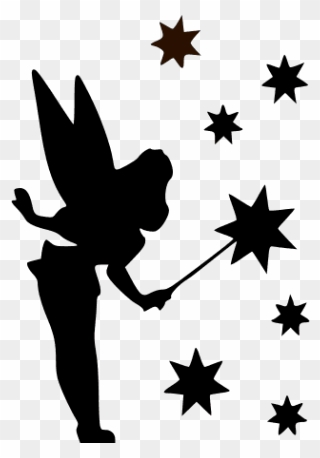 Tinkerbell 8 Vinyl Decal Sticker - Wish Upon A Cure Relay For Life Clipart