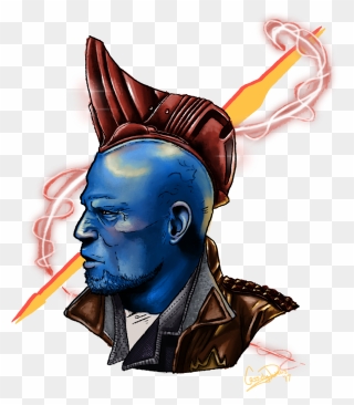 Yondu Mary Poppins Film Marvel Cinematic Universe - Guardians Of The Galaxy Drawing Clipart