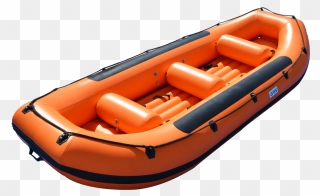 Rafting Clipart Transparent - Inflatable Boat Png