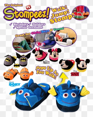 Stompeez New Characters - Slippers Stompeez Disney Clipart