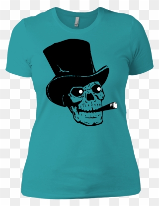 Transparent Dr Doom Png - Skeleton With A Cool Hat Clipart