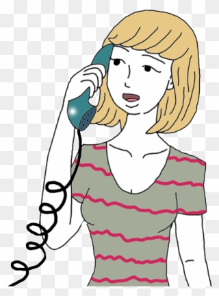 Phone Call - Call A Friend Clipart - Png Download