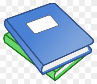 Free Clip Art "stack Of Two Books - 2 Books Clipart - Png Download