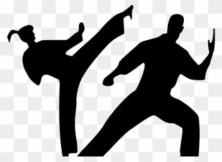 Transparent Martial Art Clipart - Kick - Png Download