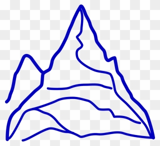 Mountain Grand Huge - Mount Everest Drawing Easy Clipart