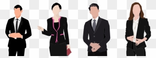 Business Professionals - Businessman And Woman Png Clipart
