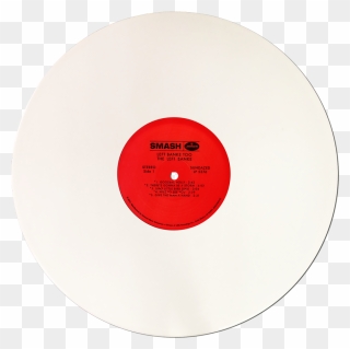 White Vinyl Record Png - Circle Clipart
