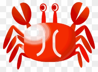Crawfish, Crayfish, Crab, Crustacean, Sea Life, Cancer - Crab Cartoon Clipart