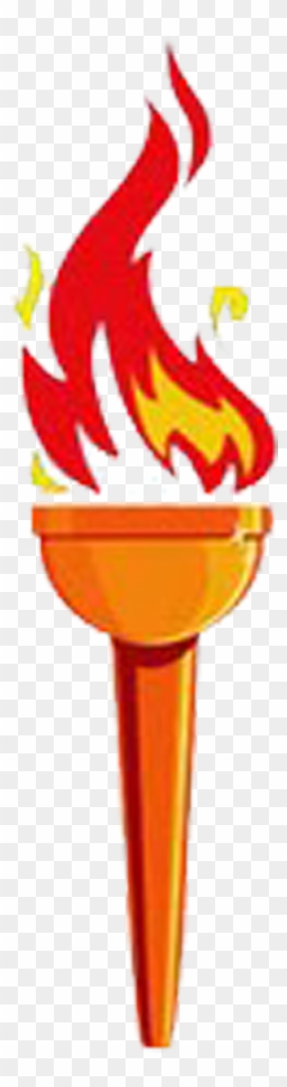 Torch Flame Png - Transparent Fire Torch Png Clipart