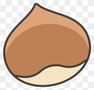 Chestnut Emoji Icon Clipart