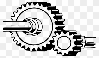 Gear,rim,hardware Accessory - Transmission Gear Clipart - Png Download