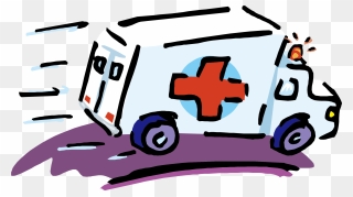 Engine Clipart Automotive Technology - Cartoon Ambulance Clip Art - Png Download