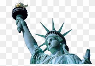 Statue Of Liberty New York Harbor Freedom Monument - Liberty Island Clipart