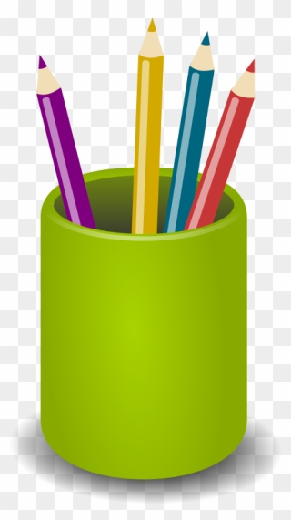 Pencil Holder Clipart - Png Download