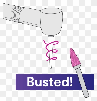 Busted Bur - Makeup Brushes Clipart