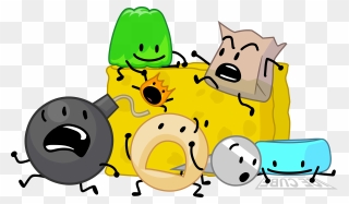 Battle For Dream Island Wiki - Bfb Team Ice Cube Clipart