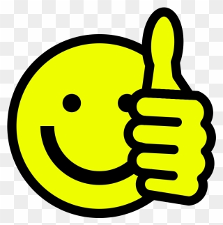 Free Clipart Thumbs Up Clipart Transparent Library - Smiley Face Thumbs Up Clip Art - Png Download