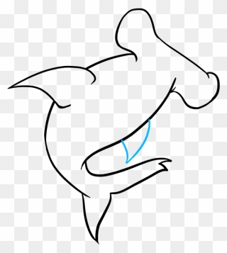 Drawing Shark Body Transparent Png Clipart Free Download - Drawing