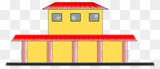 Free Train Station Clip Art - Train Station Clip Art - Png Download