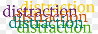 Distraction-1024x362 - Clip Art Distraction - Png Download