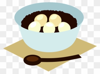 Red Bean Soup Clipart - Chocolate - Png Download