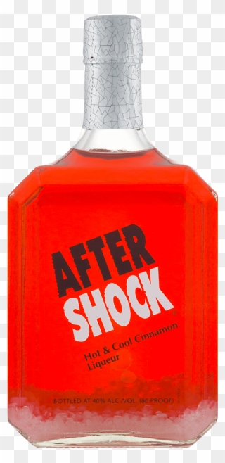 Transparent Cinnamon Bottle Png - After Shock Liqueur Clipart