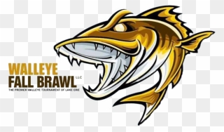 Walleye Fall Brawl Logo Clipart